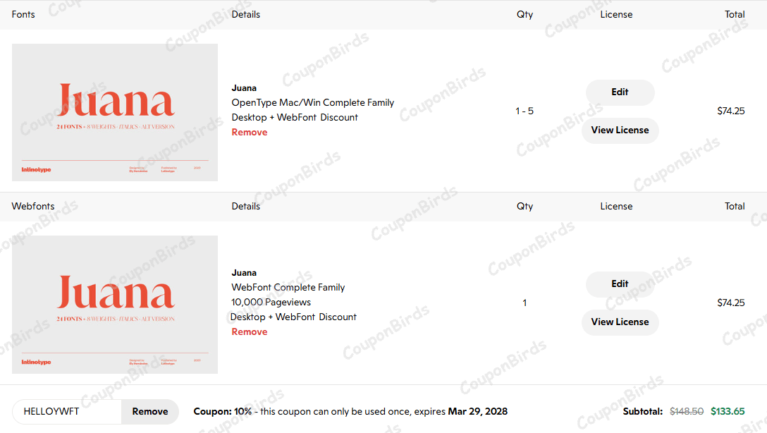 10% YouWorkForThem Promo Code Verification Screenshot