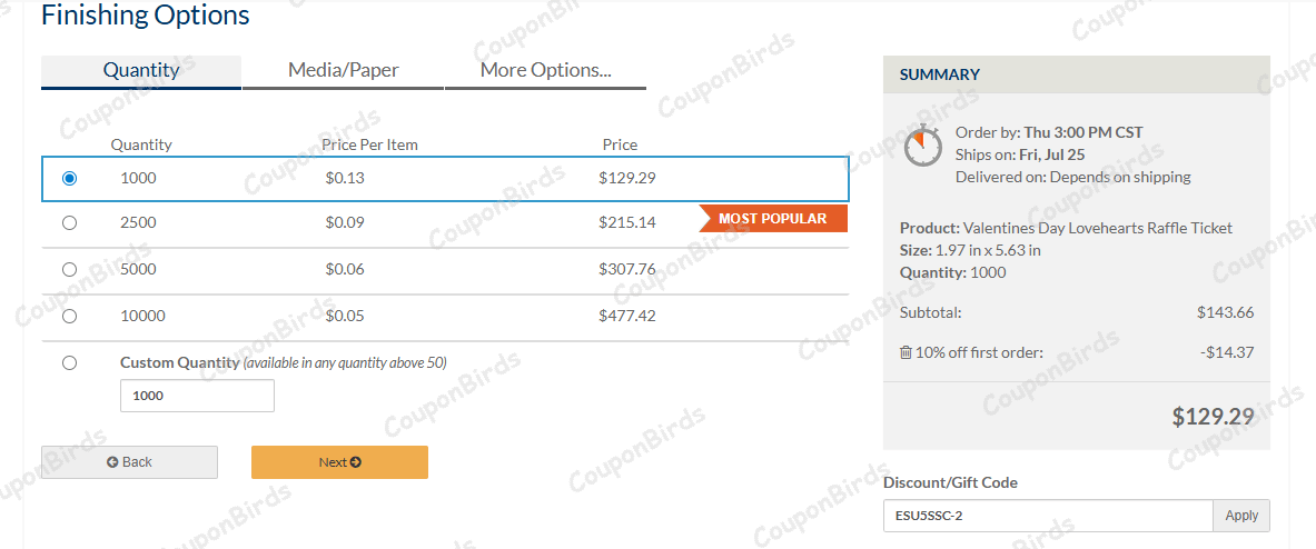 10% Eventgroove Promo Code Verification Screenshot