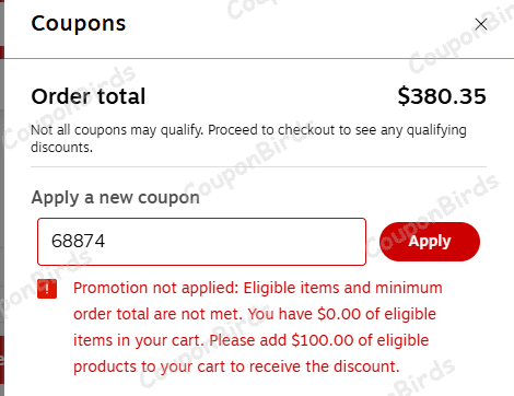 20% Staples Promo Code Verification Screenshot