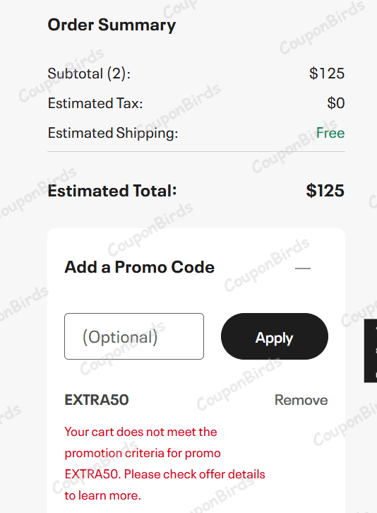 50% Under Armour Promo Code Verification Screenshot