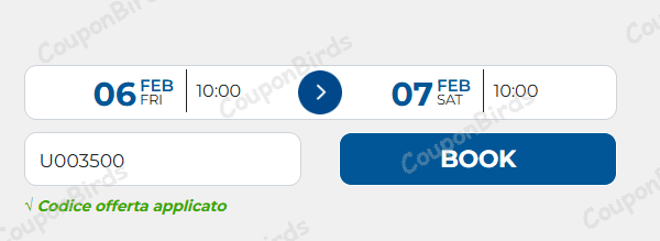 15% Maggiore Promo Code Verification Screenshot