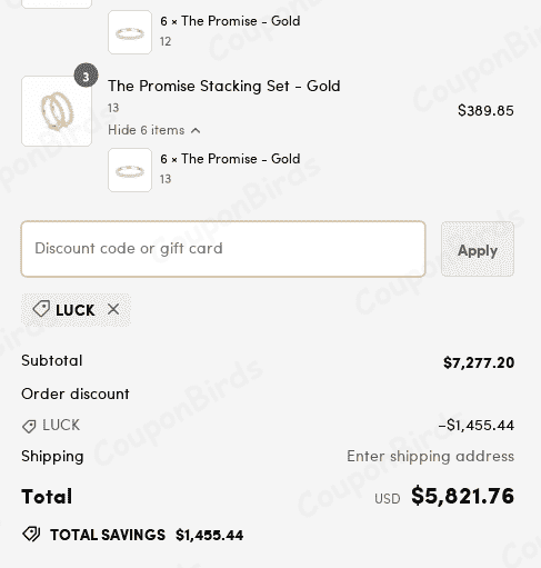 20% Modern Gents Promo Code Verification Screenshot