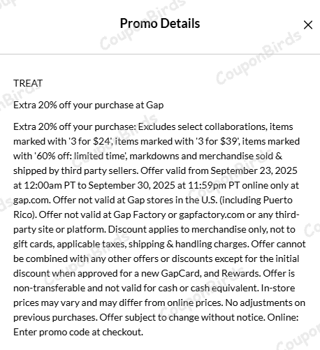 20% Athleta Promo Code Verification Screenshot