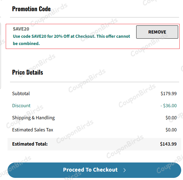 20% BaBylissPRO Promo Code Verification Screenshot