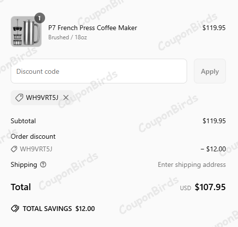 10% Espro Promo Code Verification Screenshot