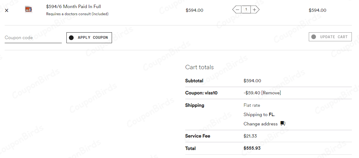 10% PeterMD Promo Code Verification Screenshot