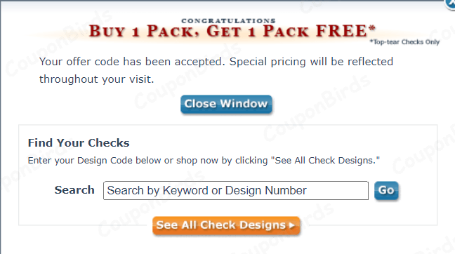 50% Bradford Exchange Checks Promo Code Verification Screenshot