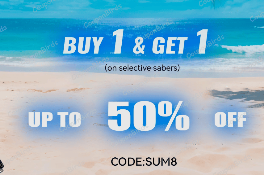 8% CXSABER Promo Code Verification Screenshot