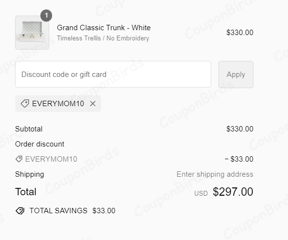 10% Petite Keep Promo Code Verification Screenshot