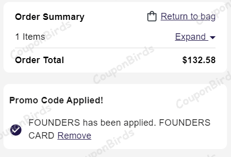 20% 1800Flowers Promo Code Verification Screenshot