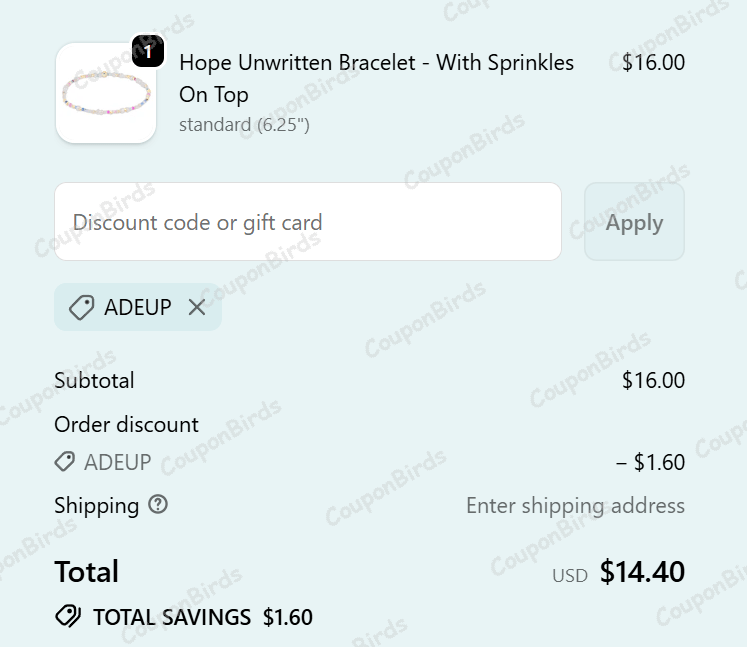 10% enewton Promo Code Verification Screenshot