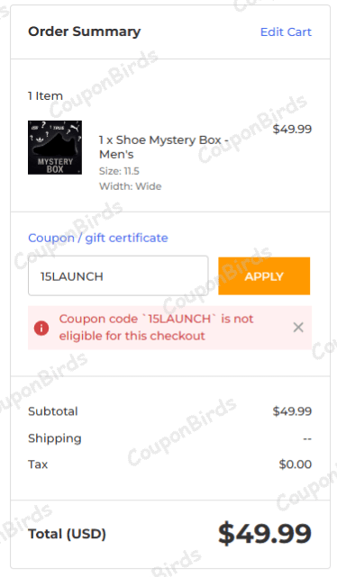 15% Maple Hill Golf Promo Code Verification Screenshot