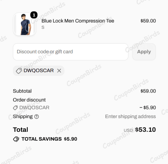 10% OTAKU Promo Code Verification Screenshot