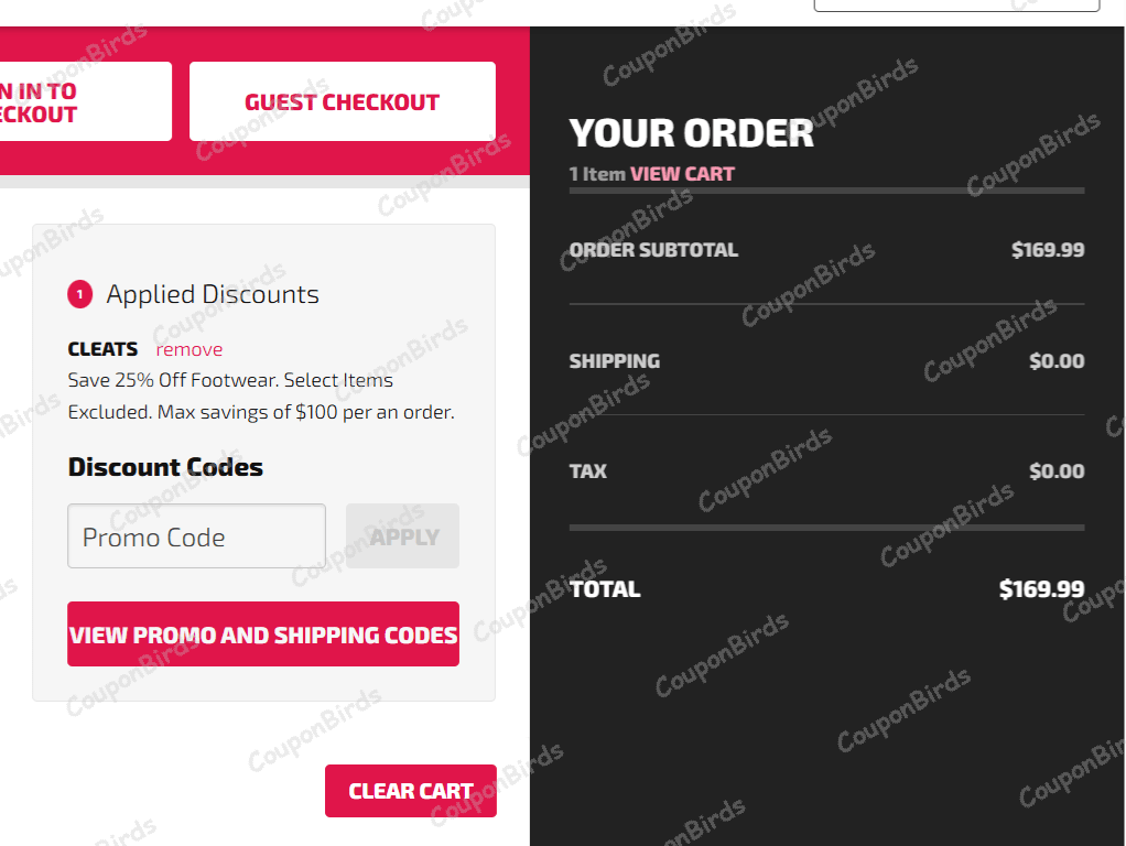 25% Soccer.com Promo Code Verification Screenshot