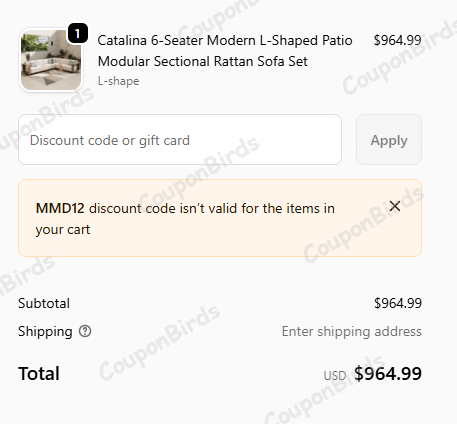 12% Phi Villa Promo Code Verification Screenshot