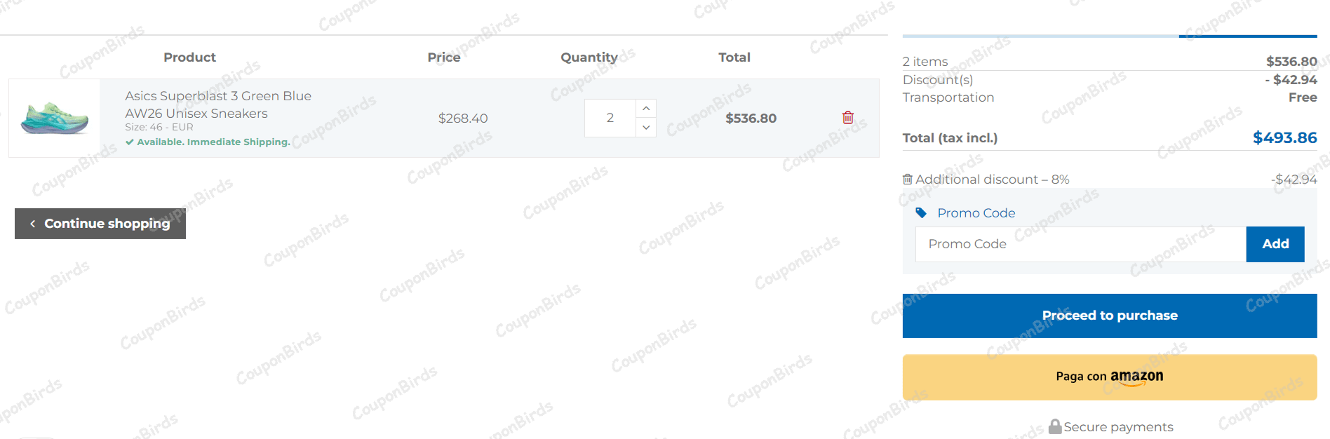 8% 365 Rider Promo Code Verification Screenshot