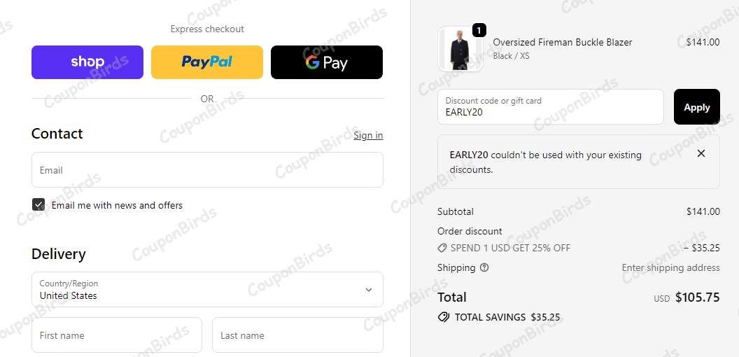 20% Nightcity Clothing Promo Code Verification Screenshot