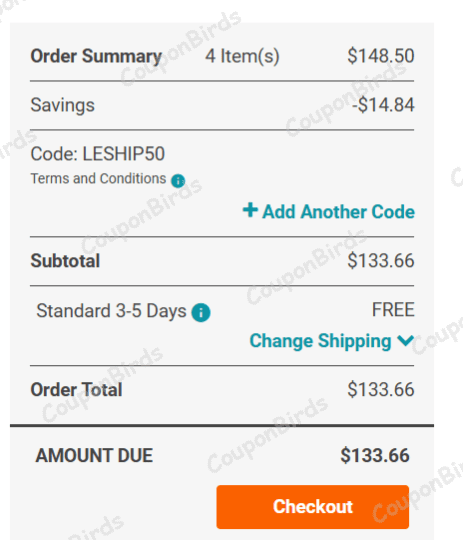 $10 Life Extension Promo Code Verification Screenshot