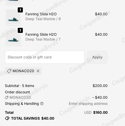 20% REEF Promo Code Verification Screenshot