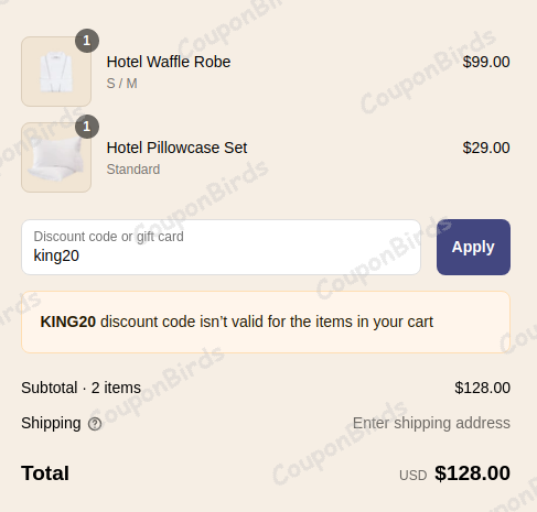 20% Fluff Promo Code Verification Screenshot