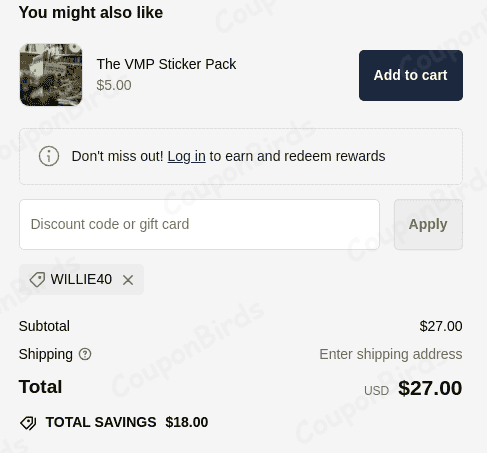 40% Vinyl Me Please Promo Code Verification Screenshot