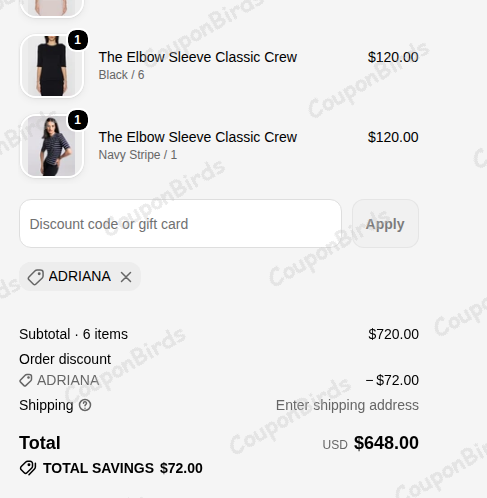 10% Bleusalt Promo Code Verification Screenshot