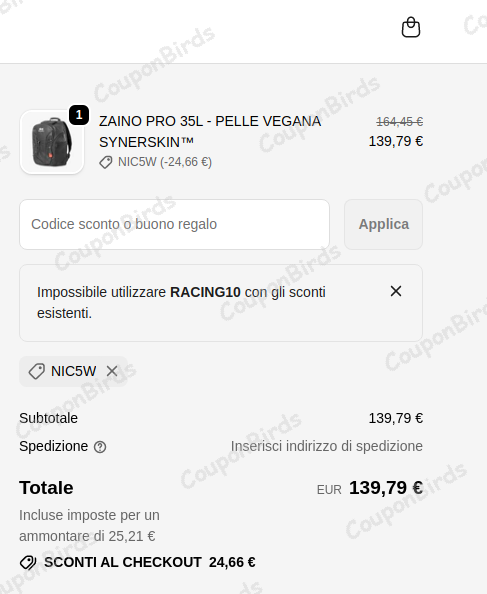 10% Scicon Promo Code Verification Screenshot