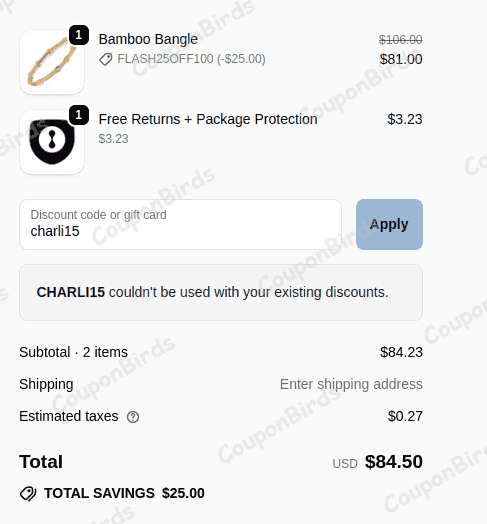 15% Susan Shaw Promo Code Verification Screenshot