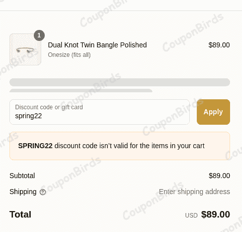 15% Waldor & Co Promo Code Verification Screenshot