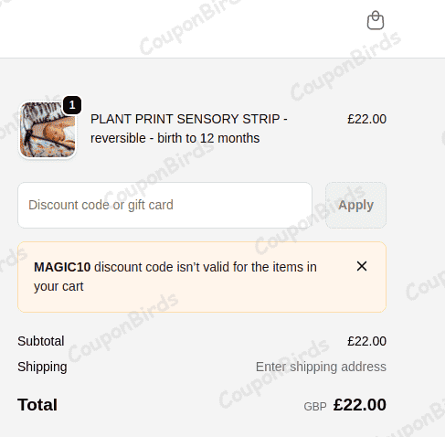 10% Etta Loves Promo Code Verification Screenshot
