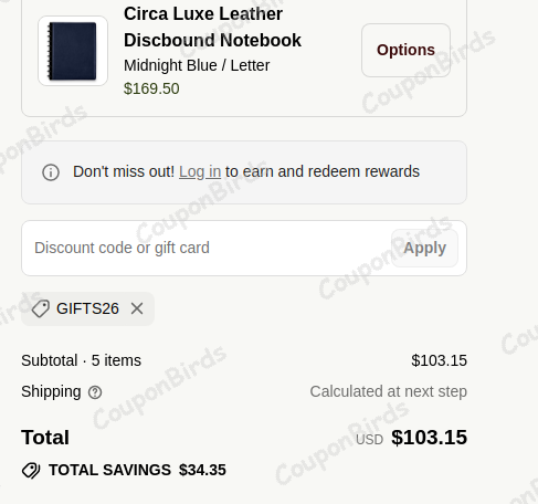25% Levenger Promo Code Verification Screenshot