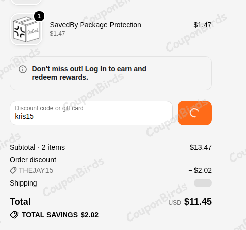 15% DedCool Promo Code Verification Screenshot