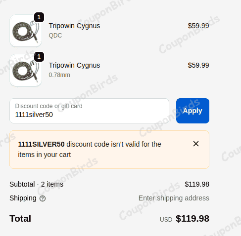 $50 Linsoul Promo Code Verification Screenshot