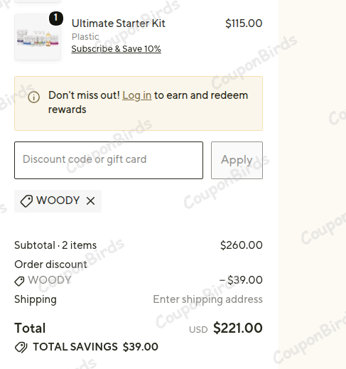 15% Branch Basics Promo Code Verification Screenshot