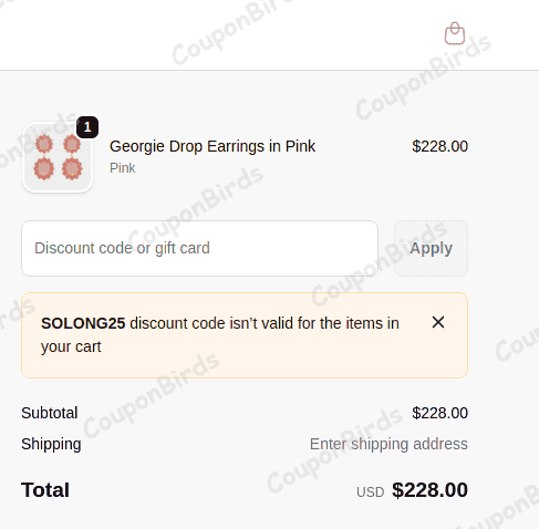 40% Loren Hope Promo Code Verification Screenshot