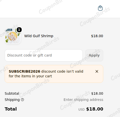 $100 Sea to Table Promo Code Verification Screenshot