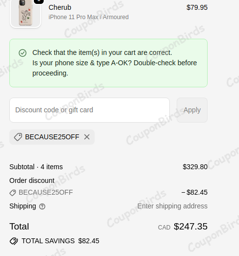 25% The Dairy Promo Code Verification Screenshot