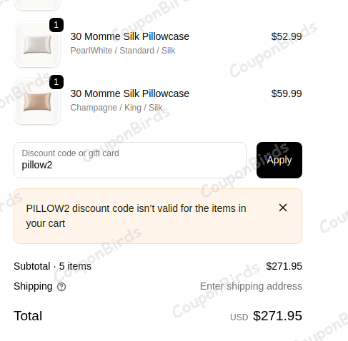 50% THXSILK Promo Code Verification Screenshot