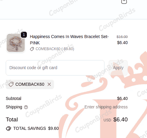 60% Kole Jax Designs Promo Code Verification Screenshot