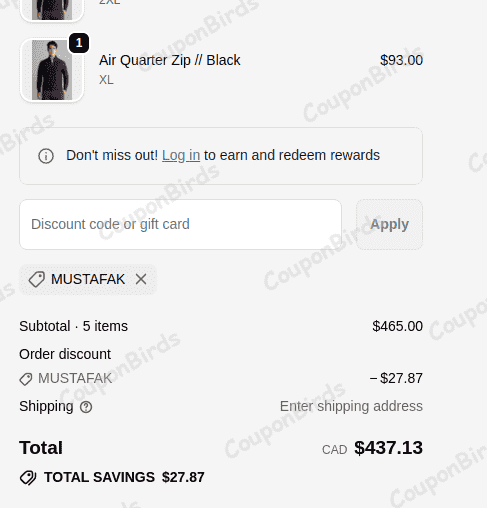 $20 Twillory Promo Code Verification Screenshot
