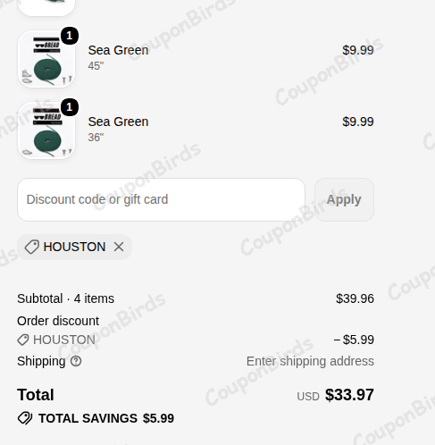 15% Bread Lace Promo Code Verification Screenshot