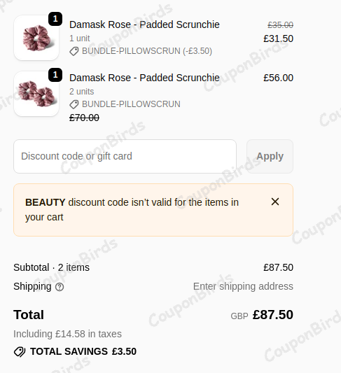 30% Drowsy Sleep Co Promo Code Verification Screenshot