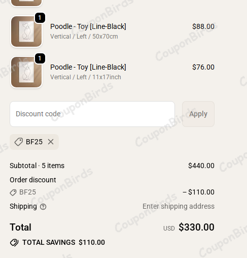 25% Animalist Promo Code Verification Screenshot