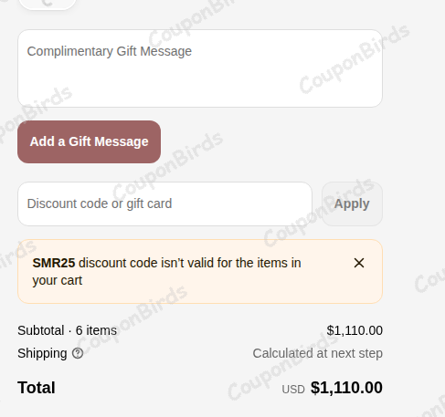 25% Brook & York Promo Code Verification Screenshot