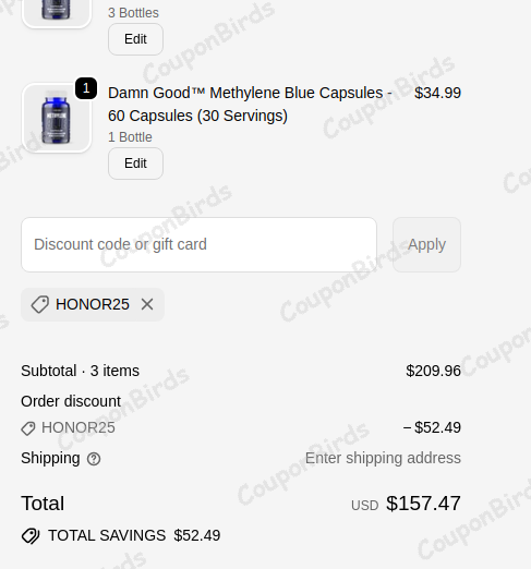 25% Hodgetwins Promo Code Verification Screenshot