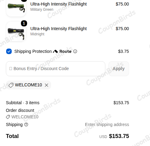 10% LGND Supply Co Promo Code Verification Screenshot
