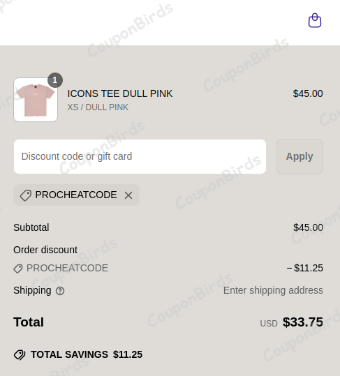 25% R.A.D Promo Code Verification Screenshot