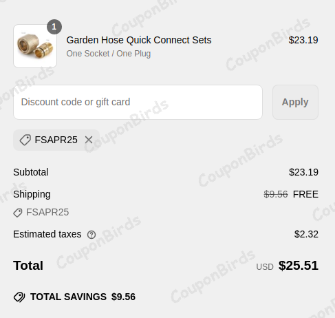 FREE SHIPPING ELEY Promo Code Verification Screenshot