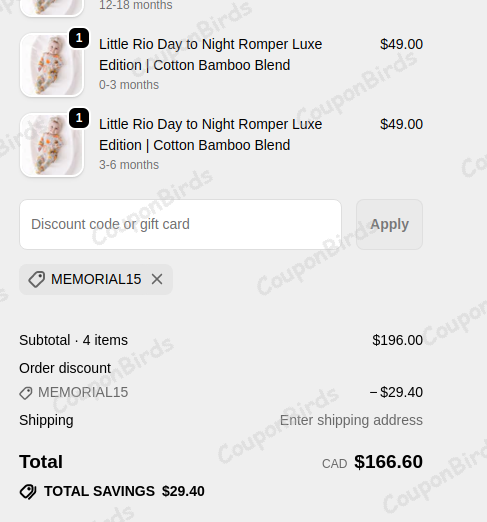 15% Simple Seed Baby Promo Code Verification Screenshot