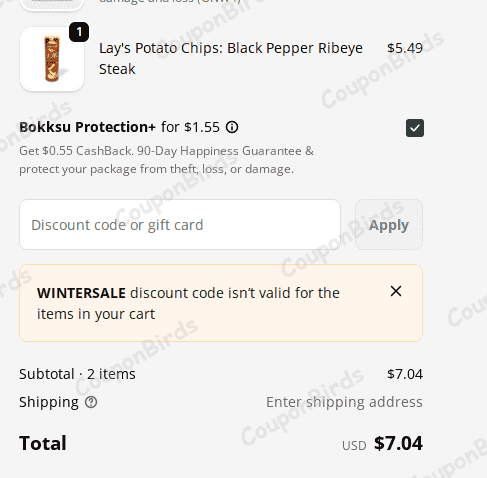 20% Bokksu Market Promo Code Verification Screenshot